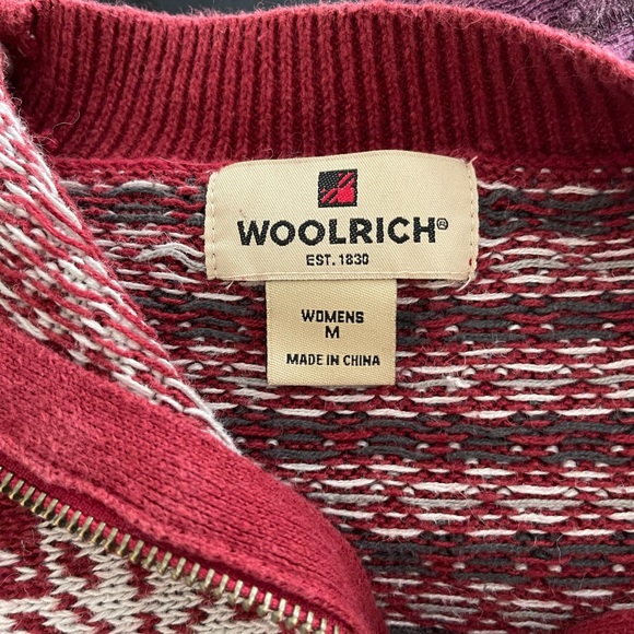 Woolrich Snowflake Print Sweater - Picture 3 of 4